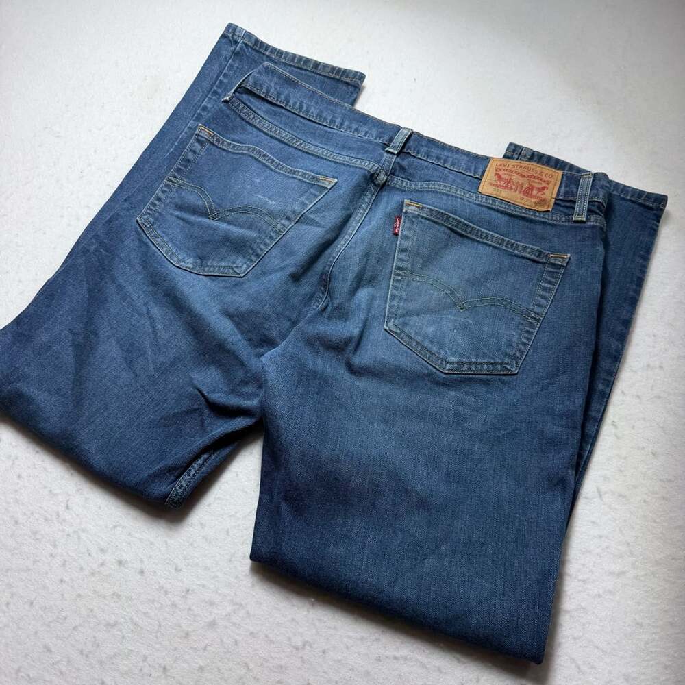 Levi's 511 Slim Fit Men's Blue Denim Jeans Size 36x30